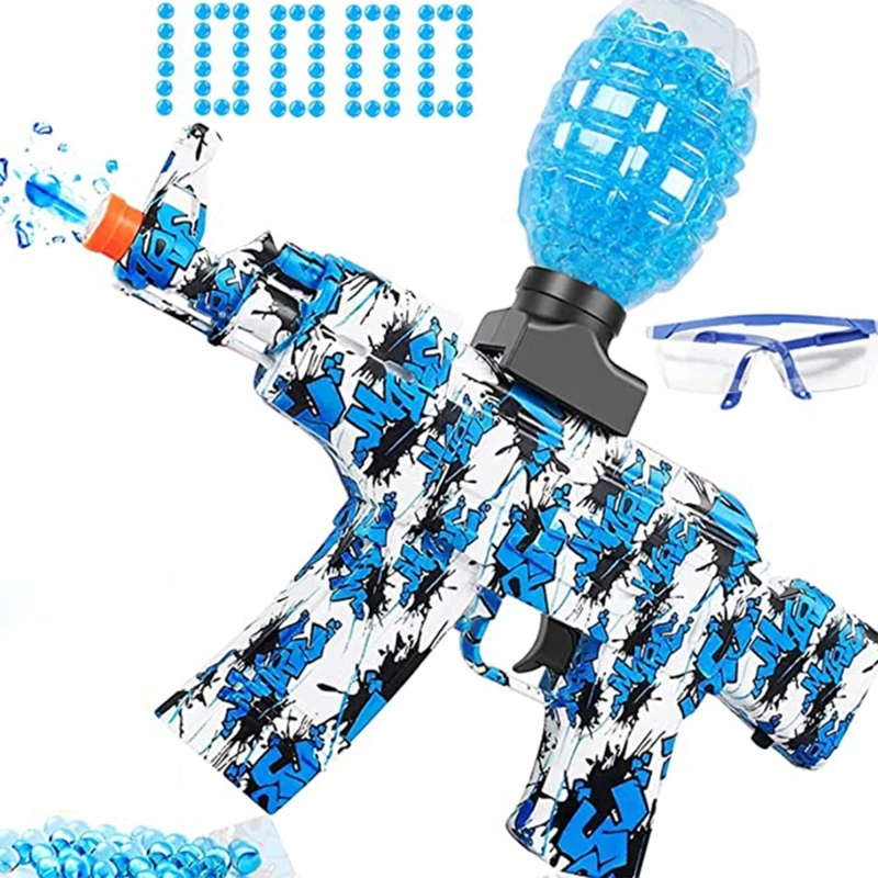 Su boncuk Blaster çekim oyuncak erkek genç Graffiti elektrikli Blaster oyuncaklar dışa bağlı parti kaynağı yaz hediye QX2D