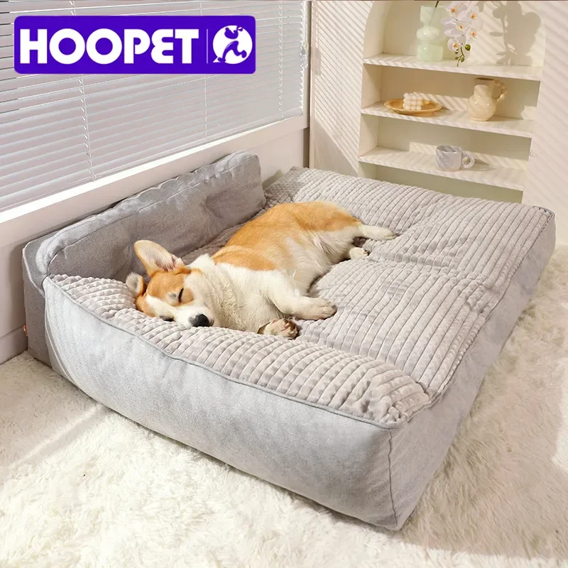 

Bed Medium Pet HOOPET Mat Kennel Dogs Cat Nest Supplies Dog Cozy Cushion Warm Big Cat Pad Sleeping