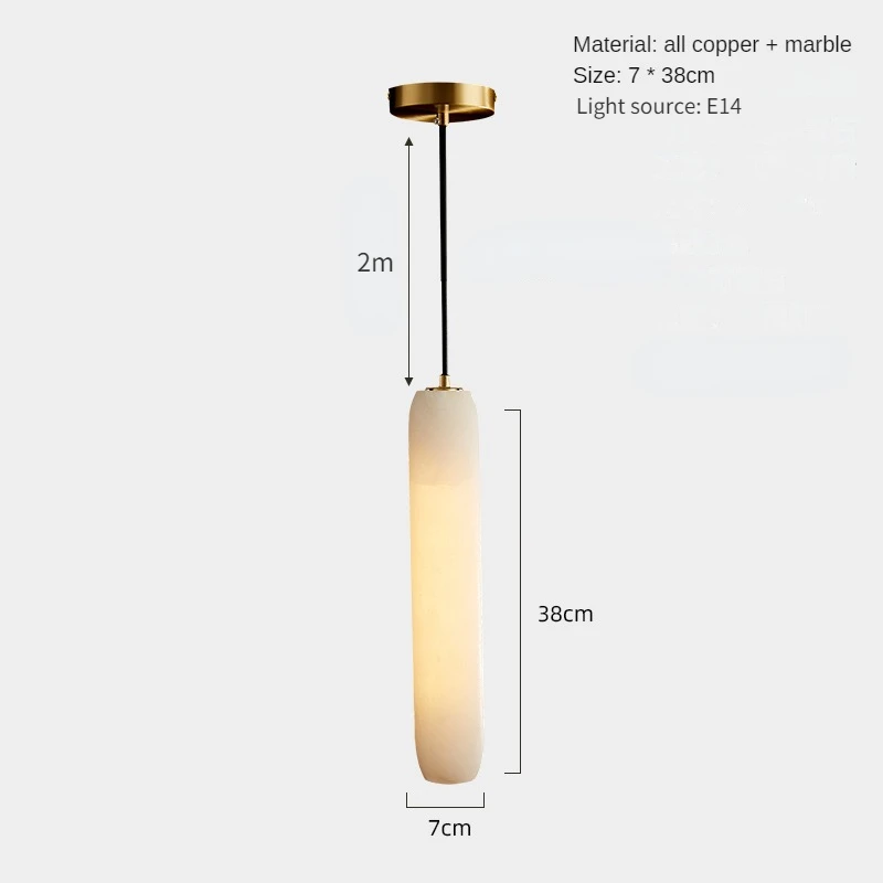 

Медная подвесная люстра ZISIZ