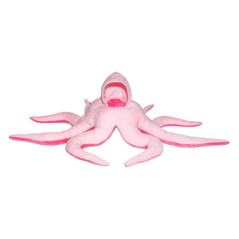 

Handmade for Doll Plush Toy Stuffed Animal Octopus Decorative Throw Pillow Kids