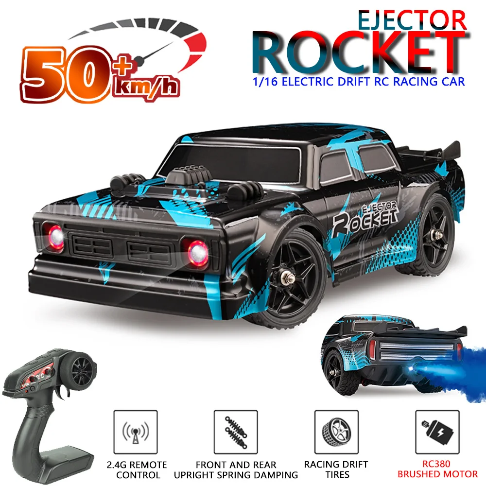 

1:16 50 км/ч Радиоуправляемая машина 2,4G с дистанционным управлением 4WD гоночные автомобили электрический высокоскоростной конкурс Дрифтинг подарок для ребенка vs Wltoys 144001 игрушки