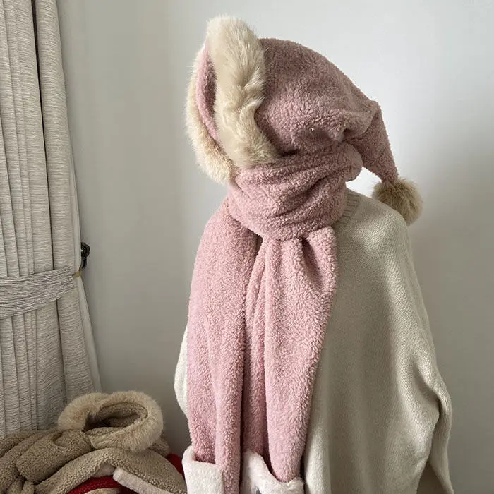 Шляпа ведьмы шарф перчатки три предмета в одном теплый милый дизайнерский