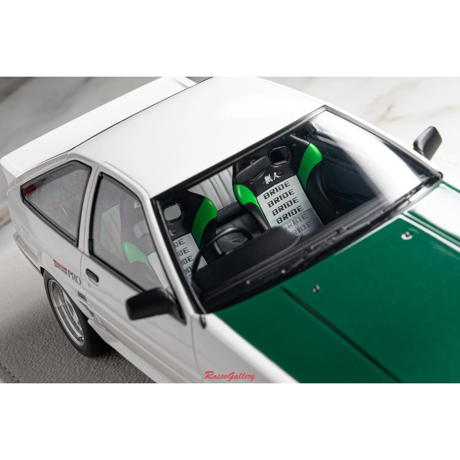 Фото Модель автомобиля AE86 Keiichi Tsuchiya JDM 1:18, лимитированная серия, из смолы и металла, статическая, для коллекционирования, подарок №5