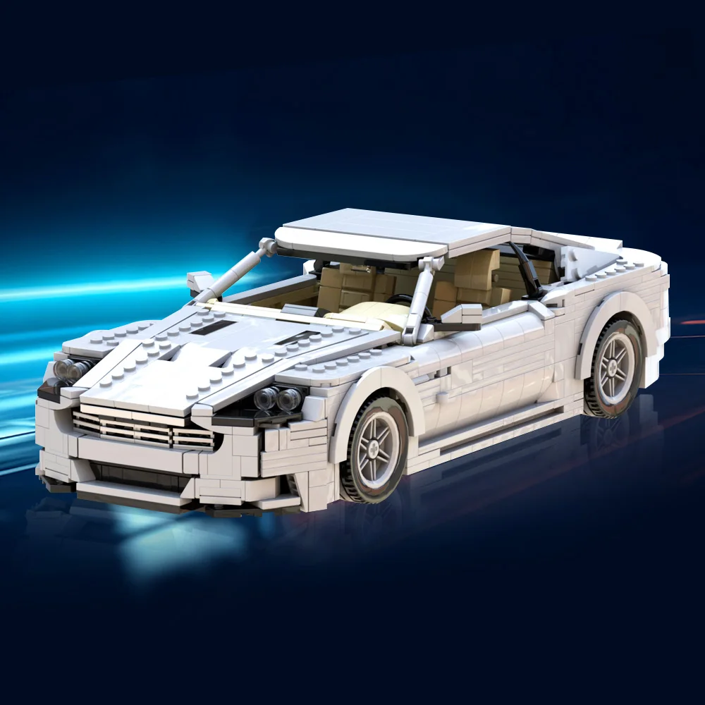 MOC Знаменитый спортивный автомобиль DBS строительные блоки