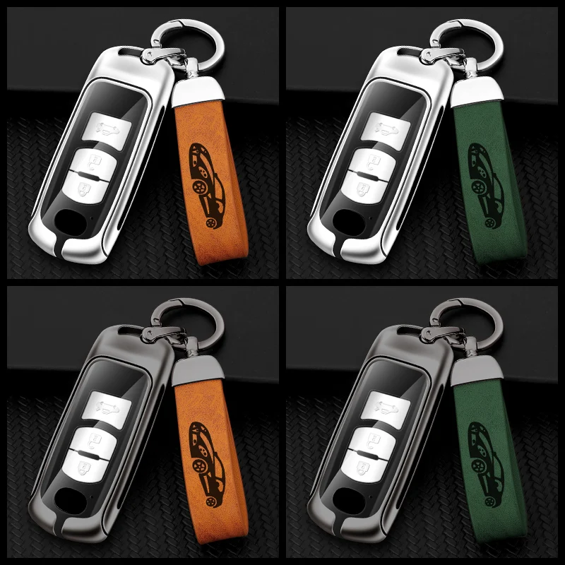 

Zinc Alloy Car Smart Remote Key Bag Case Cover For Mazda 2 3 5 6 CX-4 CX-5 CX-7 CX-9 CX-3 CX 5 Upscale Retrofit Auto Accessories
