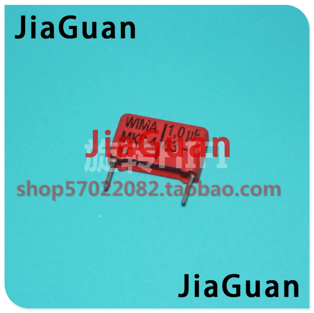 

10PCS RED WIMA MKS4 1UF 63V PCM15 original new MKS-4 105/63V P15mm audio 105 hot sale 1.0uf 1000nf