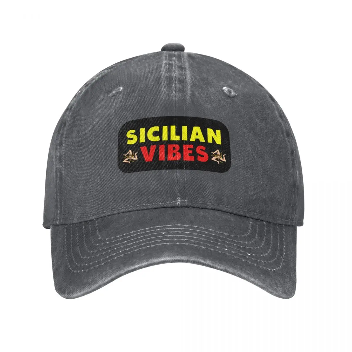 Sicilian Vibes Graphic — милая бейсбольная кепка Sicily Lover походная шляпа конская | -F-