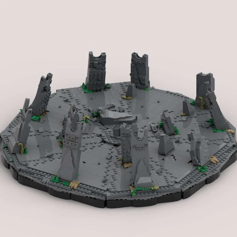 Звездный фильм MOC-172012 модульная морская дуга диорама строительные блоки