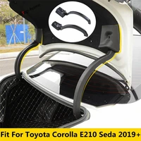 car styling rear trunk tail gate hinge garnish protector cover trim for toyota corolla e210 sedan 2019 2022 plastic accessories