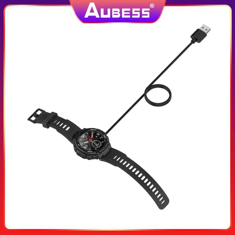 

2/3/5PCS Black Smart Watch Charger Portable Wireless Charger Foldable Charger Adapter Watch Accessories Usb Charging