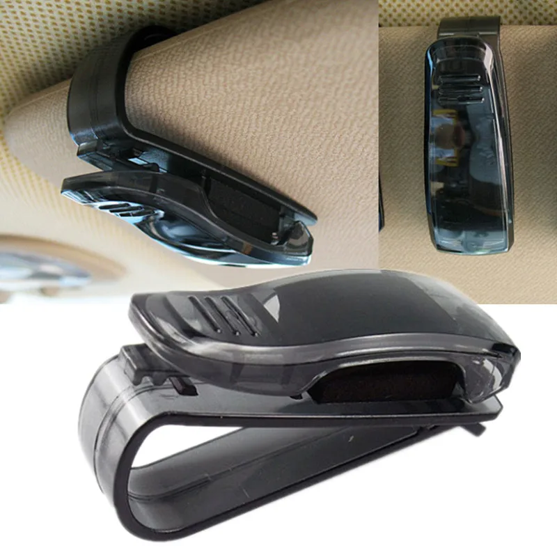 

1PC Portable Auto Glasses clip Car Sun Visor Glasses Sunglasses Clip Ticket Holder Clip Universal Car Interior Accessories