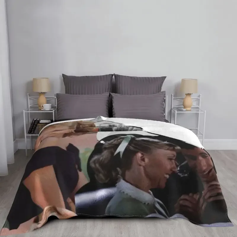 Одеяло шерстяное теплое для дома 80-70 лет