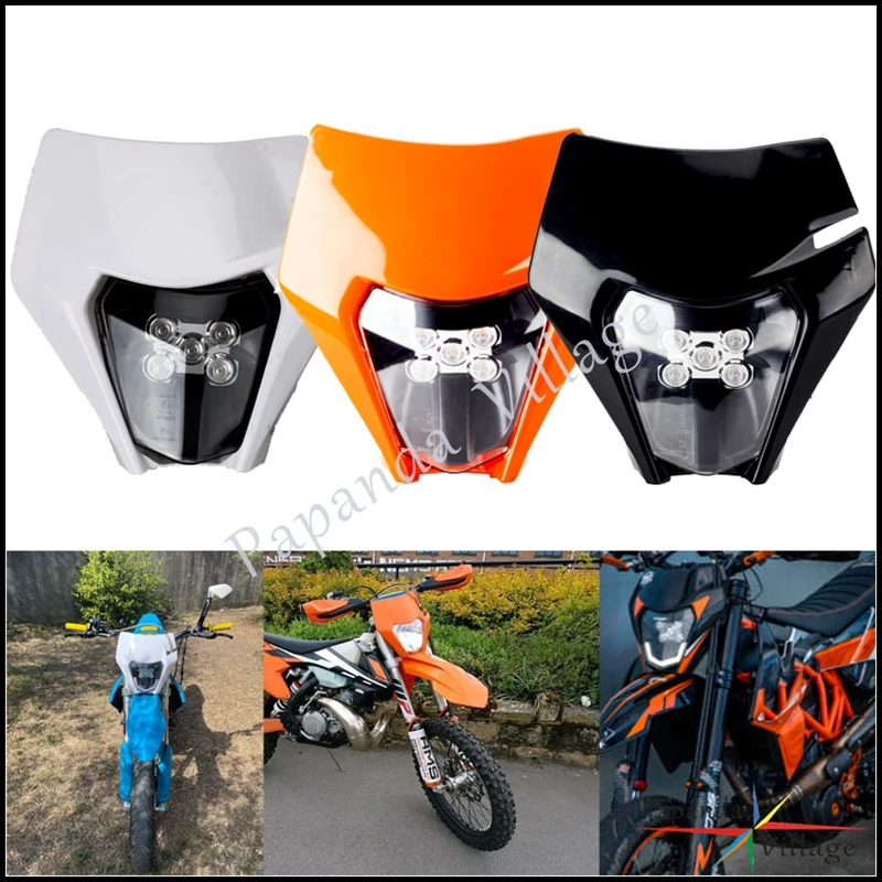 Универсальная мотоциклетная светодиодная фара Enduro для SMC 690 SX EXC XCF SXF XC-W AU EU US Six Days FREERIDE FC FE TE 125 250 350 450