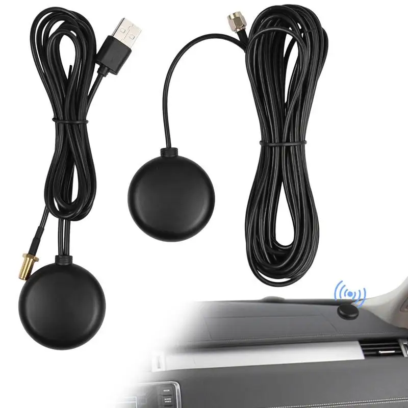 

Active GPS Antenna And Receiver Water-resistant Antenna With SMA Male Female Connector Global GPS Amplifiers For Accurate