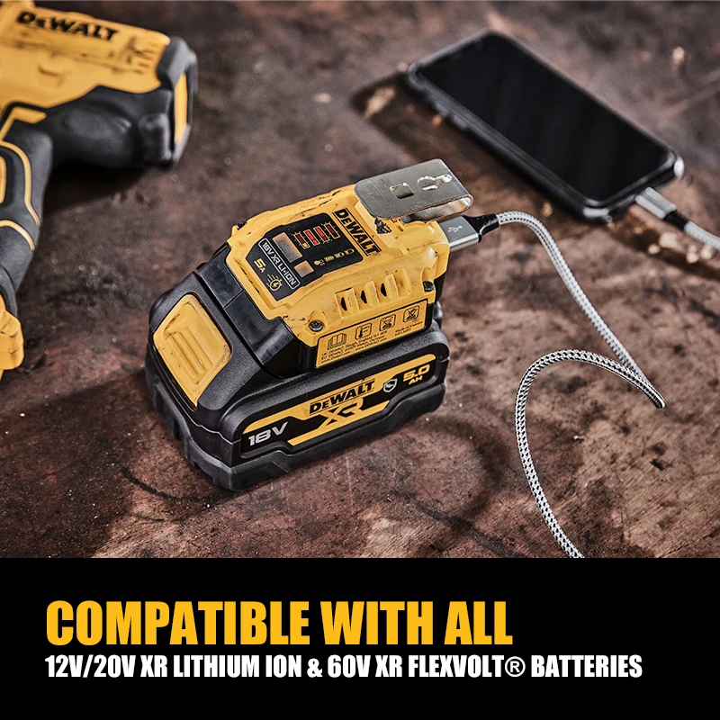 DEWALT DCB094 USB зарядка для аккумуляторов
