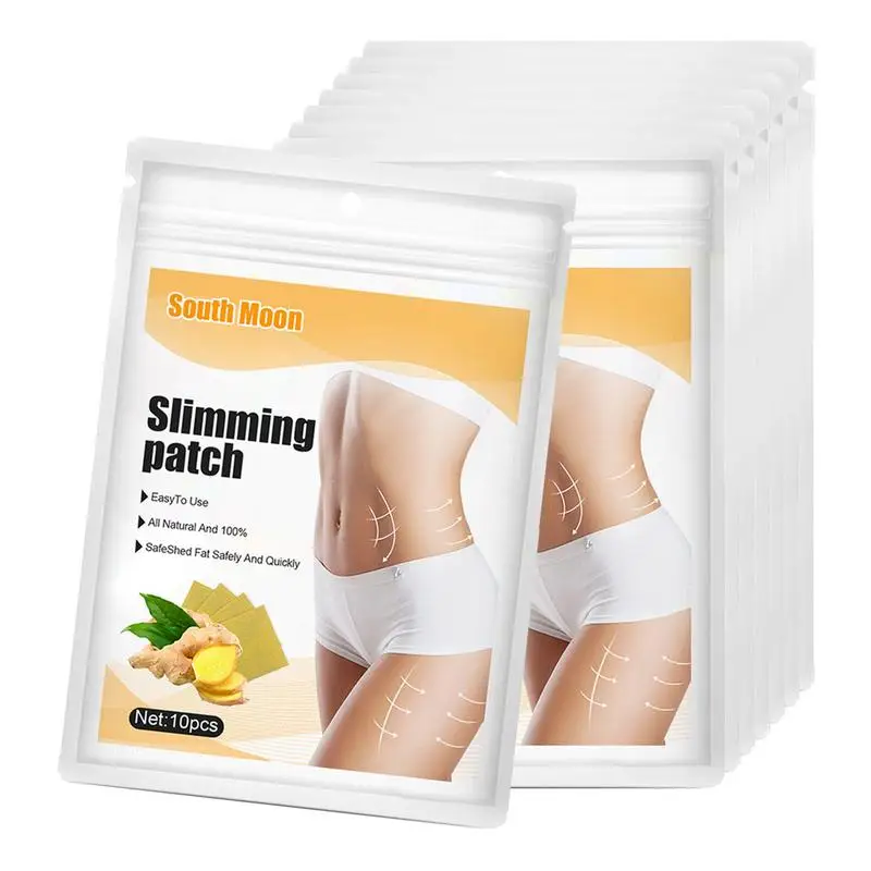 

10 шт., пластыри для похудения