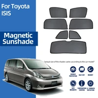 for toyota isis platana am10 2004 2018 magnetic car sunshade visor front windshield curtain rear side window sun shade shield