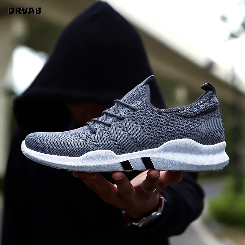 

Fashion Classic White Black Red Men Shoes Outdoor Men Sneakers High Quality Breathable Mesh Men Casual Shoes Summer Shoes Tennis