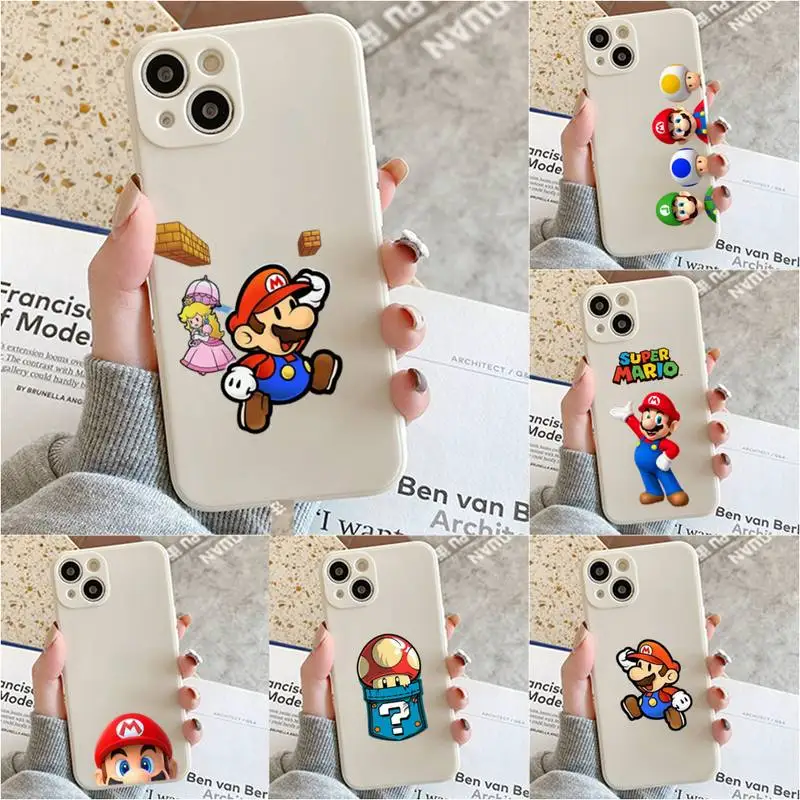 

Game Marios Phone Case For Iphone 7 8 Plus X Xr Xs 11 12 13 Se2020 Mini Mobile Iphones 14 Pro Max Case