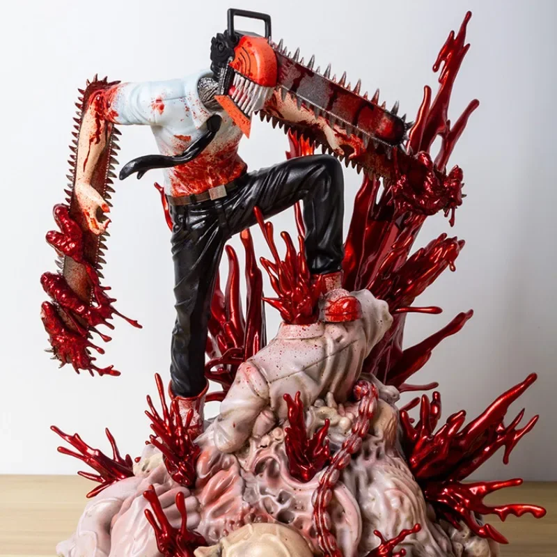 

29cm Chainsaw Man Denji Anime Figure Denji/Power Action Figure 1560 Chainsaw Man Denji Figurine Adult Collectible Model Doll Toy