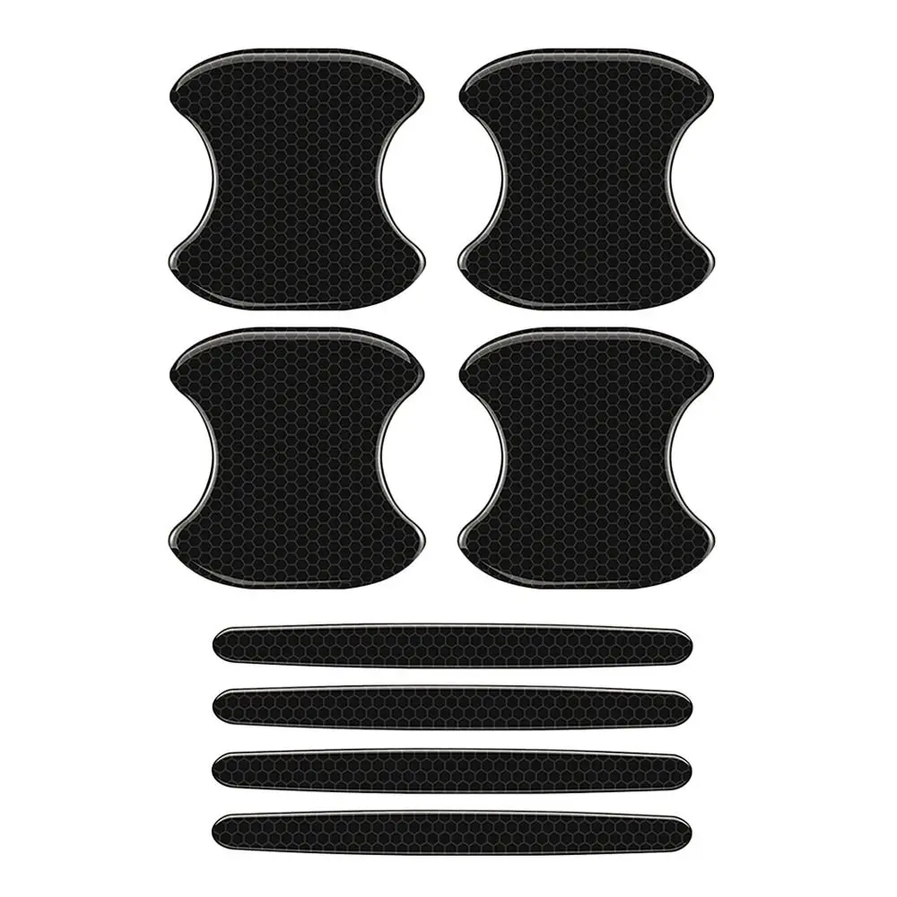 Самоклеящиеся автомобильные наклейки, Противоударная защитная полоса, защитные наклейки от царапин, чаша для дверных ручек автомобиля