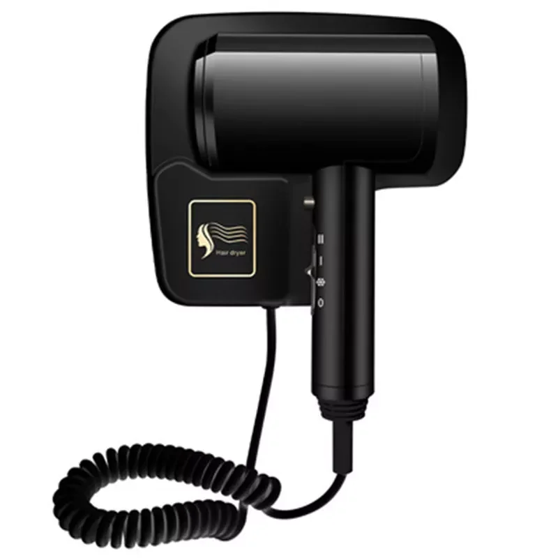 Hotel wall-mounted high probability hair dryer high-power net celebrity hammer household wall-mounted special hair dryer enlarge