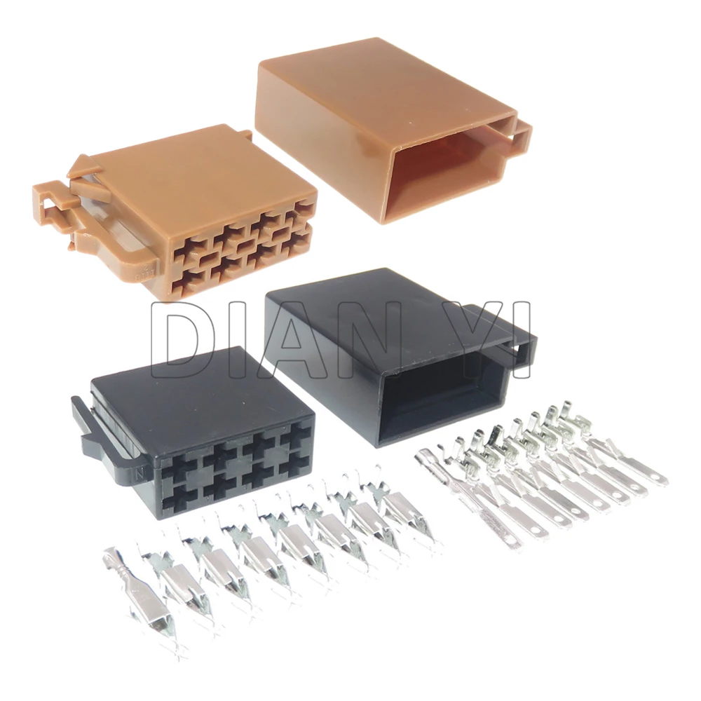 Автомобильный радиосигнал 1 комплект 8 каналов Клеммная колодка для VW 106455-1 106455-3