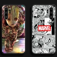 avengers marvel phone cases for huawei honor y6 y7 2019 y9 2018 y9 prime 2019 y9 2019 y9a soft tpu coque funda back cover