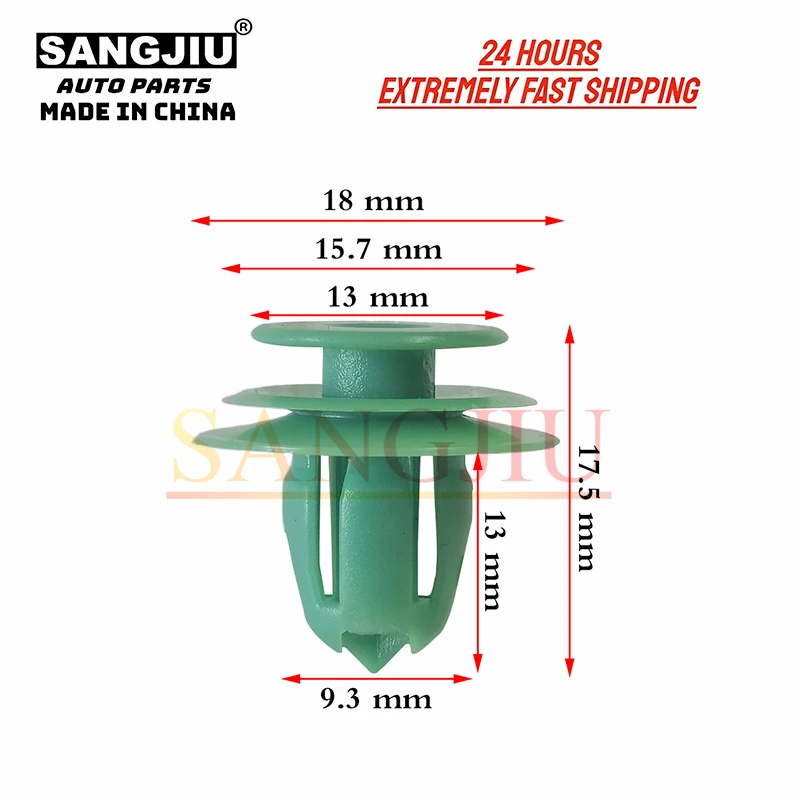

20 шт. совместимы с Honda Odyssey CR-Z Civic CR-V HR-V Crosstour Accord Pilot подходят для обшивки дверной панели 91560-SZW-003