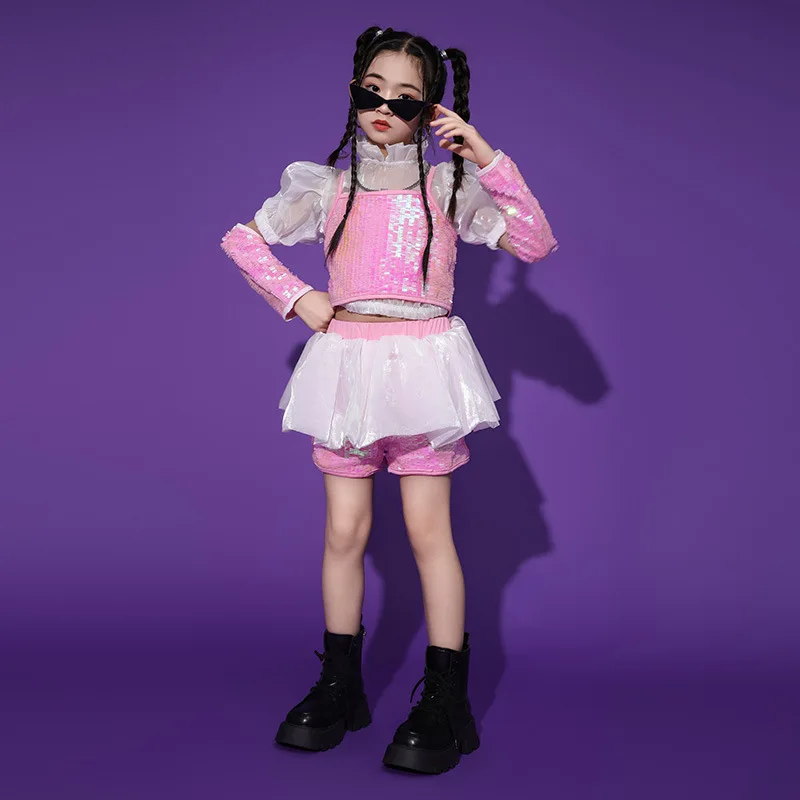 Женский костюм в стиле хип-хоп для джазовых танцев