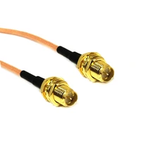 wireless antenna extension cable rp sma female to female jack rg316 cable pigtail 15cm 6