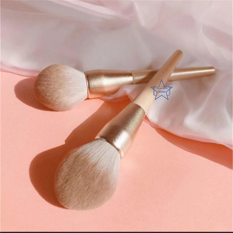 

Platinum Super Large Powder Brush Honey Powder Setting Powder Makeup Brushes Super Soft Fluffy Synthetic Hair Powder Makeup Tool