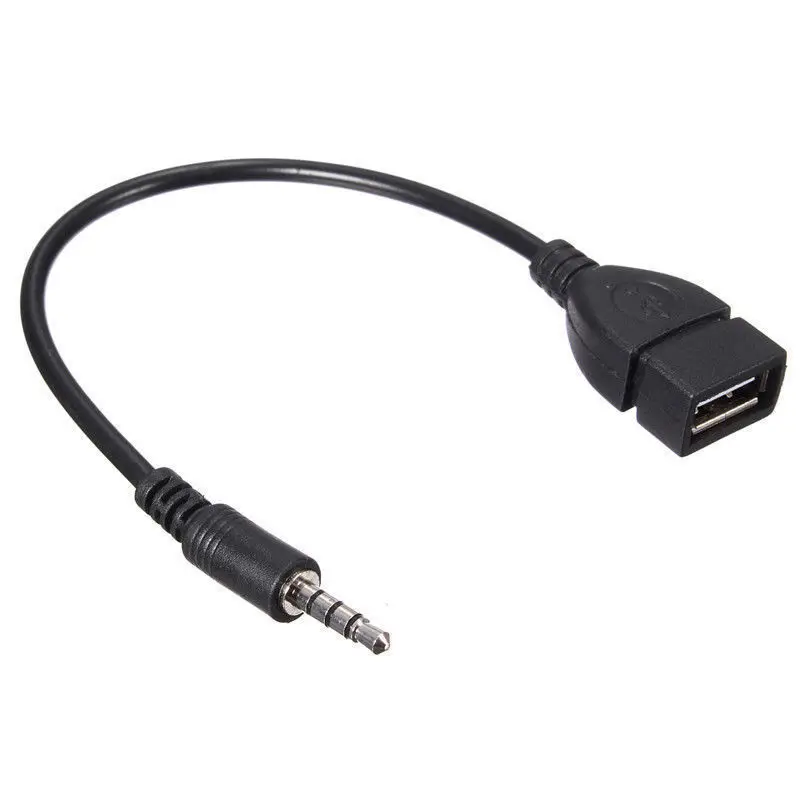 

Автомобильный конверсионный Usb-кабель Aux, Cd-плеер, аудиокабель MP3, аудиокабель 3,5 мм, аудиоразъем в форме буквы т с круглой головкой для подклю...