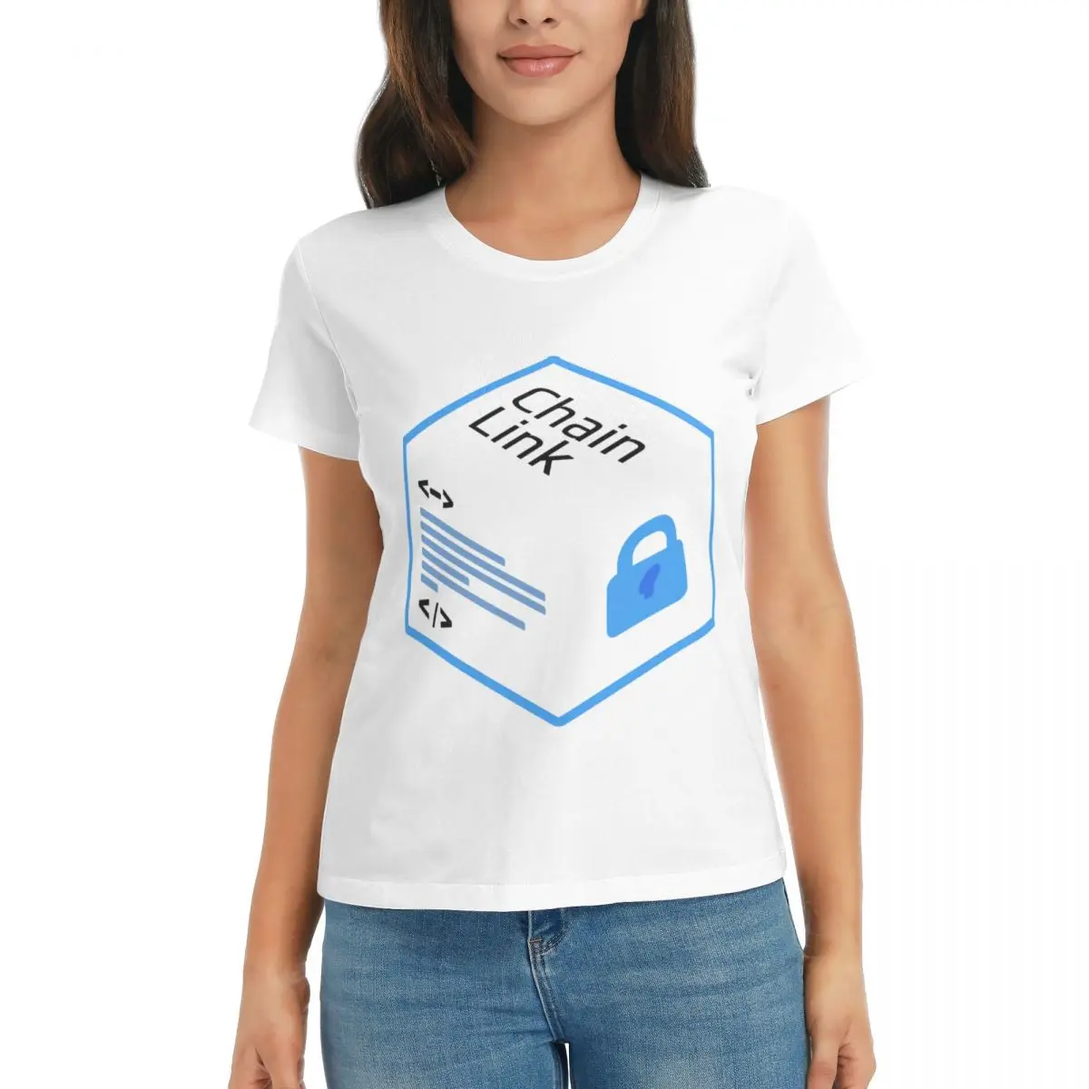 

Sports Chainlink Cube T-shirts White Top Quality Top quality Activity competition USA Size
