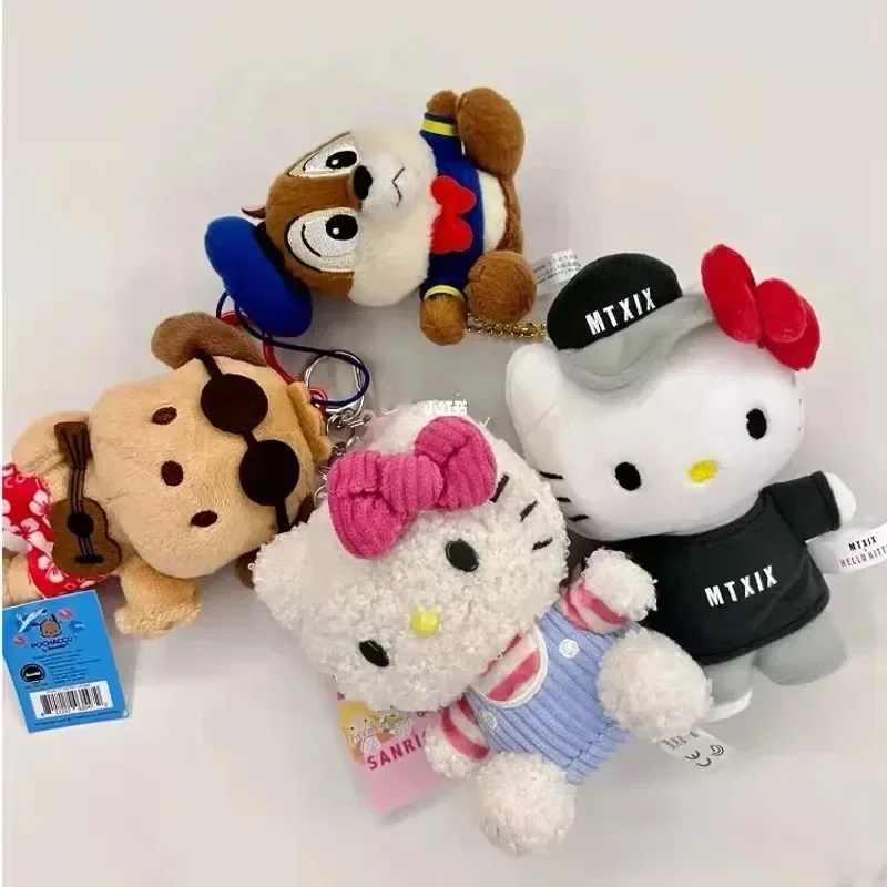 Аниме Sanrioed Косплей Hello Kittys фотоподвеска искусственные животные ретро плюши