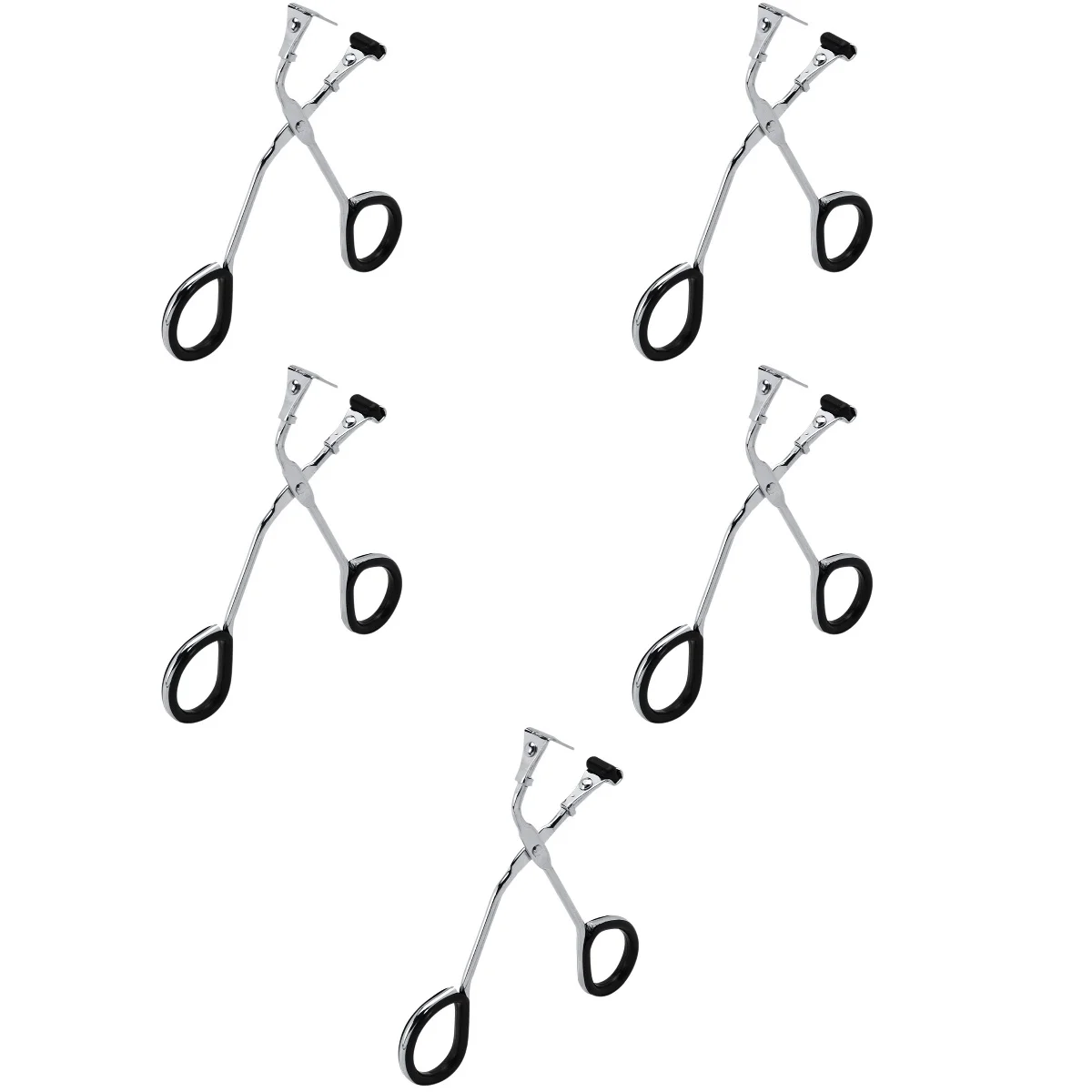 

5pcs Practical Eyelash Clip Handheld Eyelashes Clip Eyelash Curler