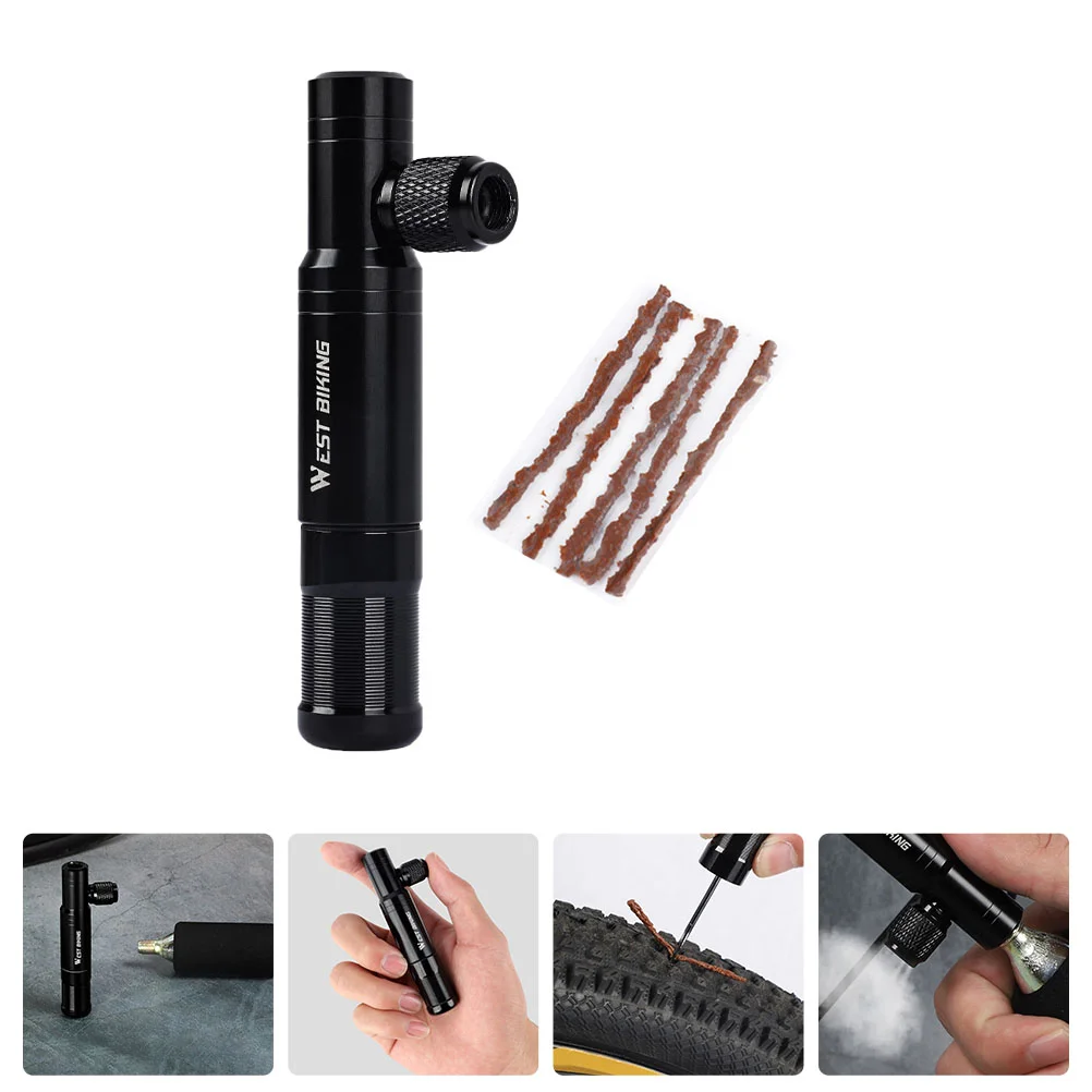 

Co2 Tire Inflator Multitools Outdoor Accessories Tire Repair Accessory Air Pump Restorer Tool Spanner Wrench Set