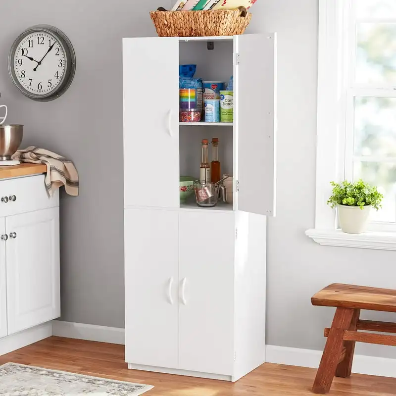 

5' Storage Cabinet, White Stipple
