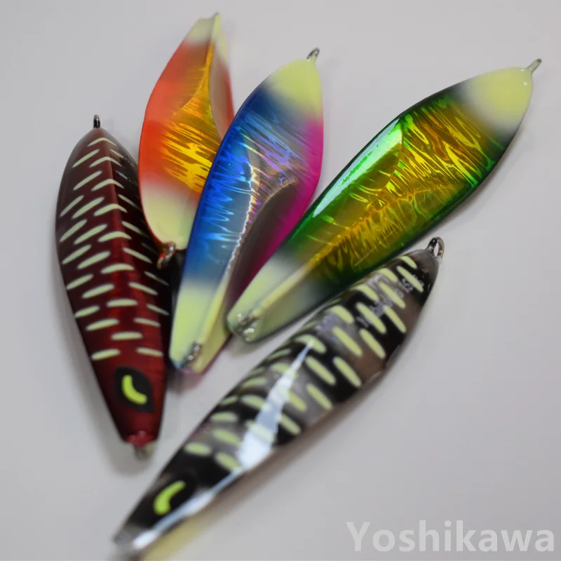 

Yoshikawa sea fishing boat fishing iron plate bait Xisha Nanyou Zhongsha slow shaking road sub bait 150g