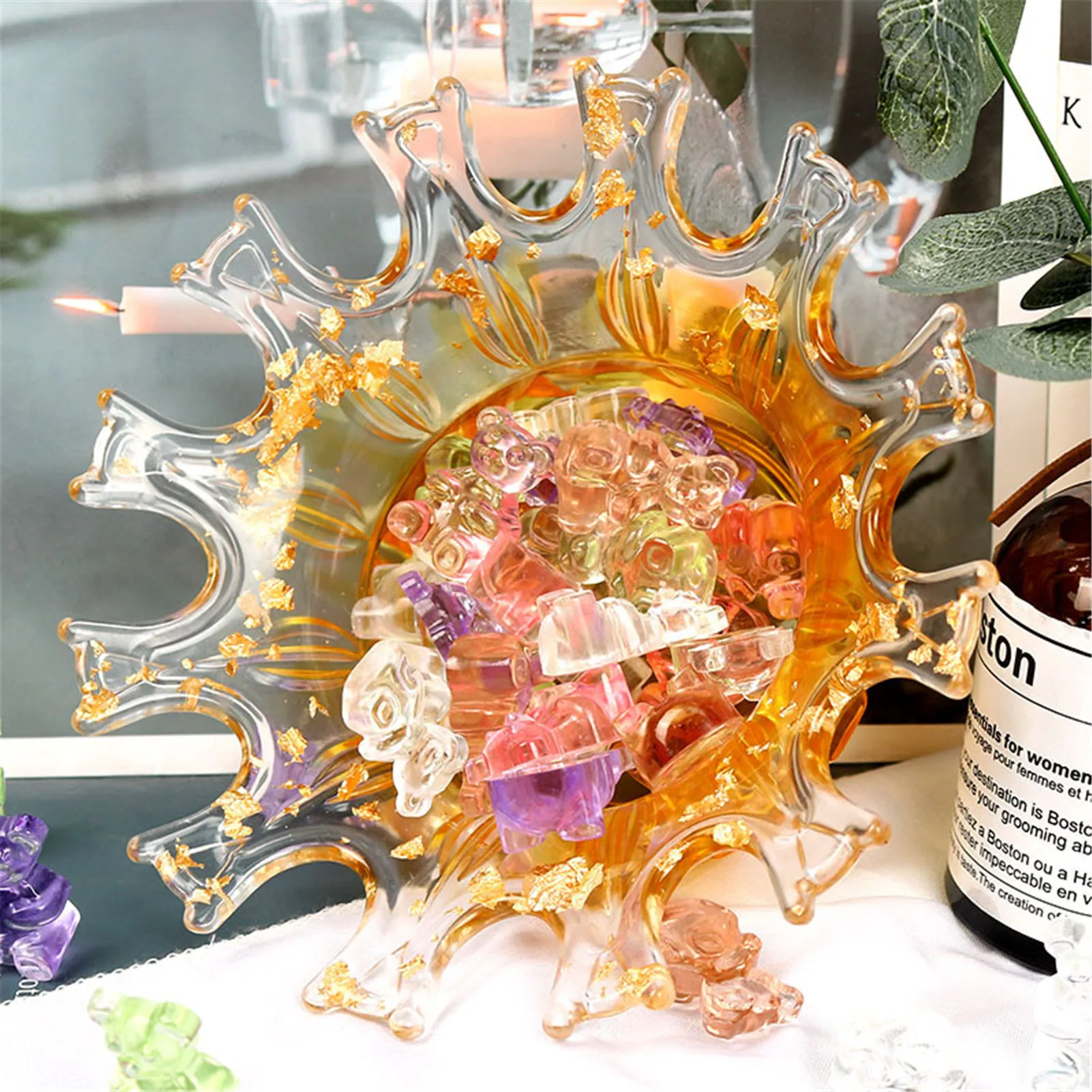 

Силиконовая форма для шкатулки для ювелирных изделий, в виде короны