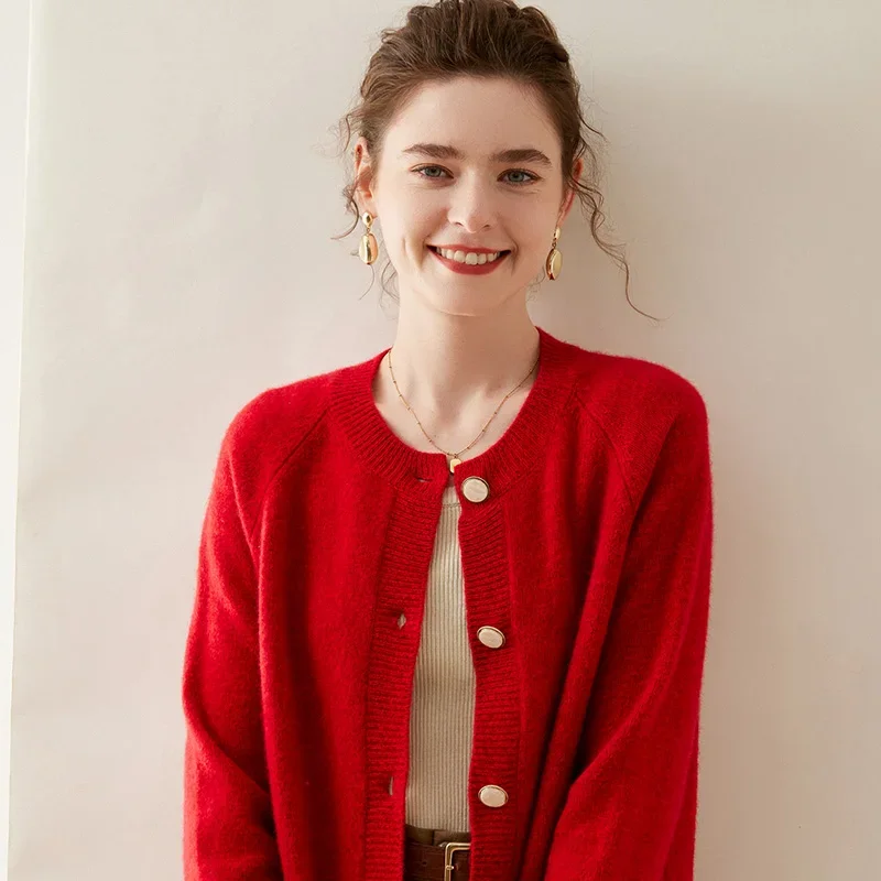 Женский кашемировый кардиган WinvyNee