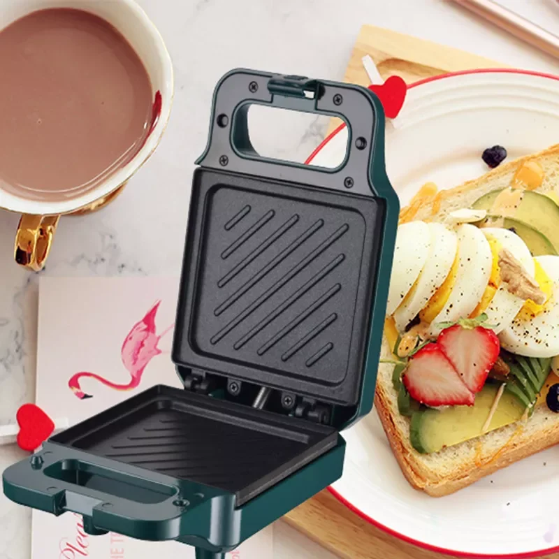 Maker Breakfast Machine Toaster Machine Home Light Food Waffle Maker Multi-Function Heating Toast Pressure Toaster