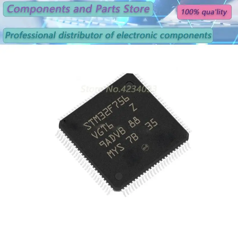 

1PCS STM32F756VGT6 STM32F756VG STM32F7 LQFP-100 NEW100% STM3 2F756VGT6