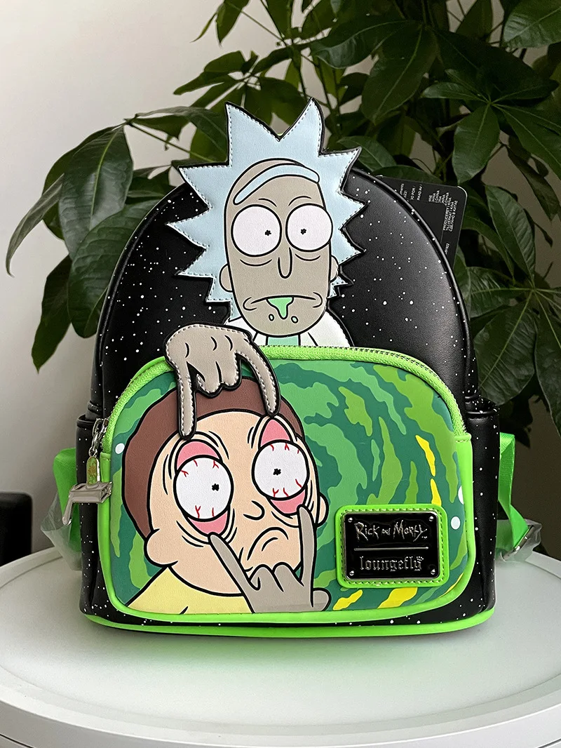 Loungefly Disney 8-й стиль Stitch Series Story Мини-рюкзак Story-кошелек Рюкзак-мессенджер Большая