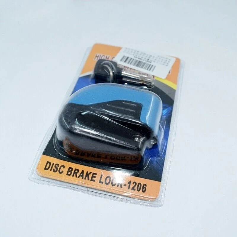 

Велосипедный замок с защитой от кражи, портативный мини-замок из нержавеющей стали для велосипедной сигнализации, дисковый тормоз, Универс...