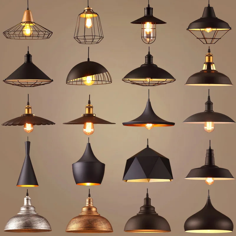 

Loft Palace Creative chandelier Pendant Lamp Classical Restaurant Hotel Hanging lights Scandinavian industrial style bar table