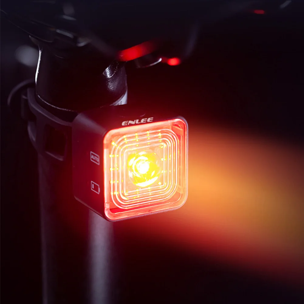 

Передние Задние фонари для велосипеда, велосипедные аксессуары, фары, пластиковые задние фонари, зарядка через USB с датчиком торможения