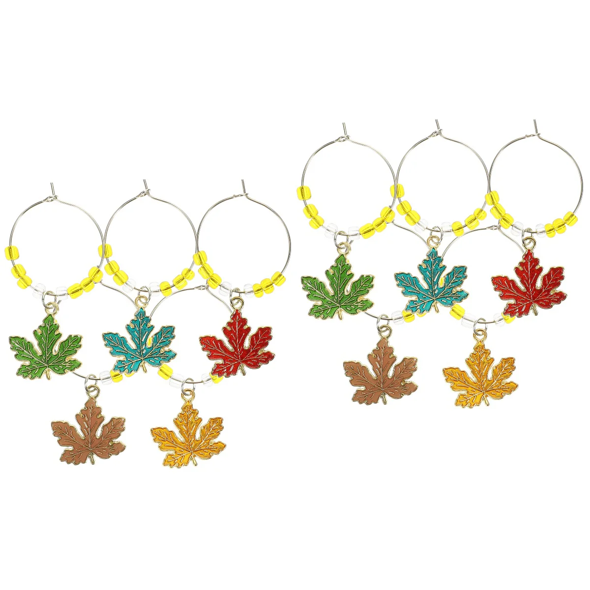 

10 Delicate Glass Charms Ornament Glass Markers Glass Markers Washable Markers for Party Cup Glass Cups