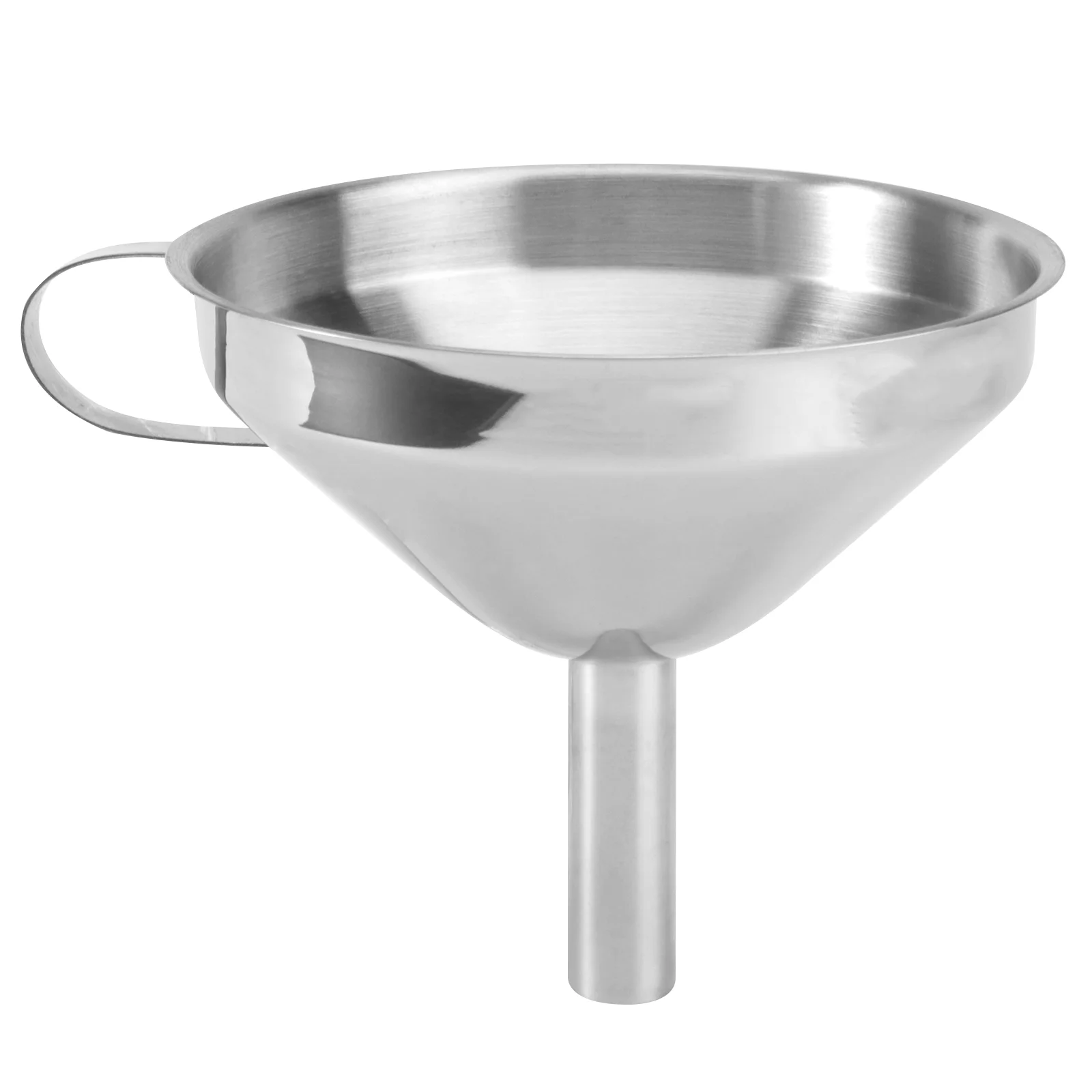 

Kitchen Funnel for Filling Bottles, Stainless Steel Funnel with Strainer for Filtering or Transferring of, Fluid, Oil, Tea