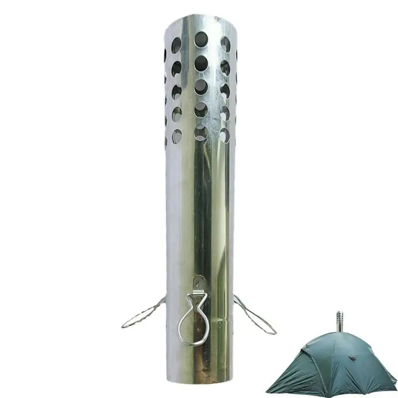 

Insulated Chimney Pipe Wall Stove Pipe Hot Insulated Lengthen Spark Arrestor Flue Chimney Diameter 2.4 Tent Stove Exhaust Pipe